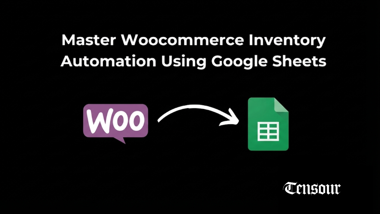 master woocommerce inventory automation using google sheets