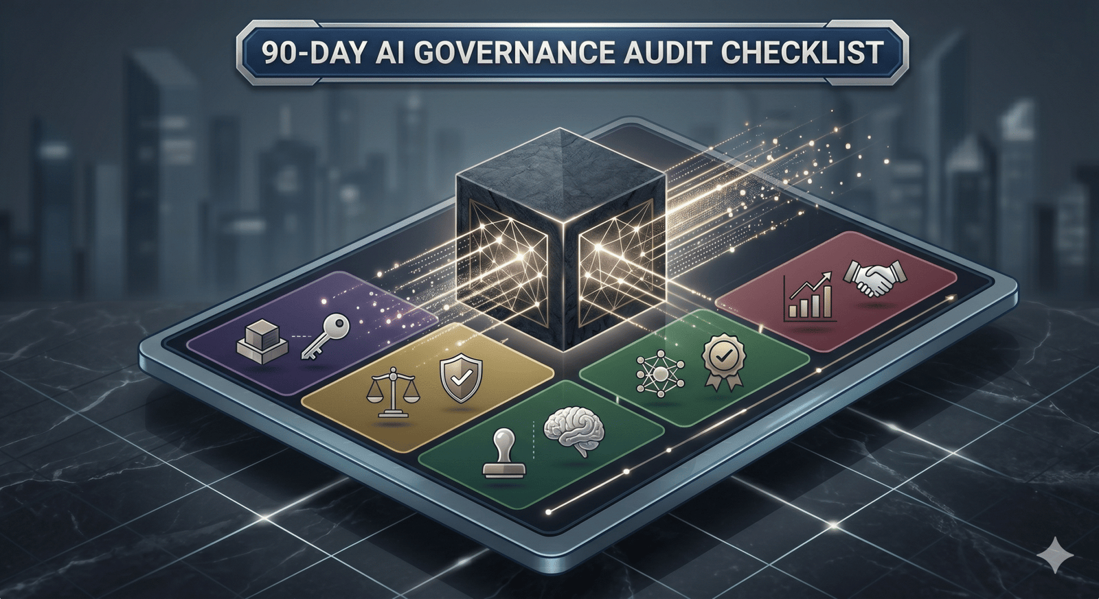 90 day AI governance checklist