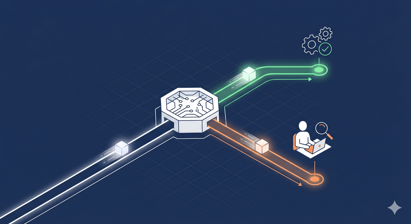Designing business rules for AI agents