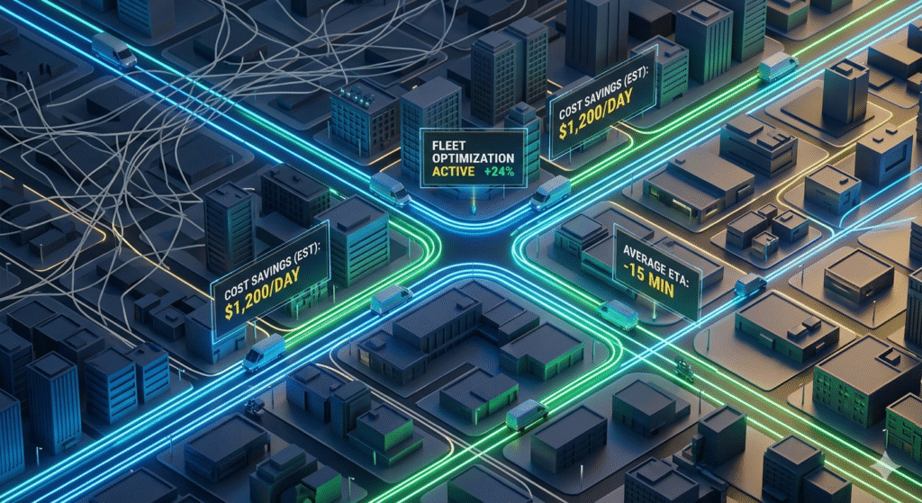 Building a fleet navigation system